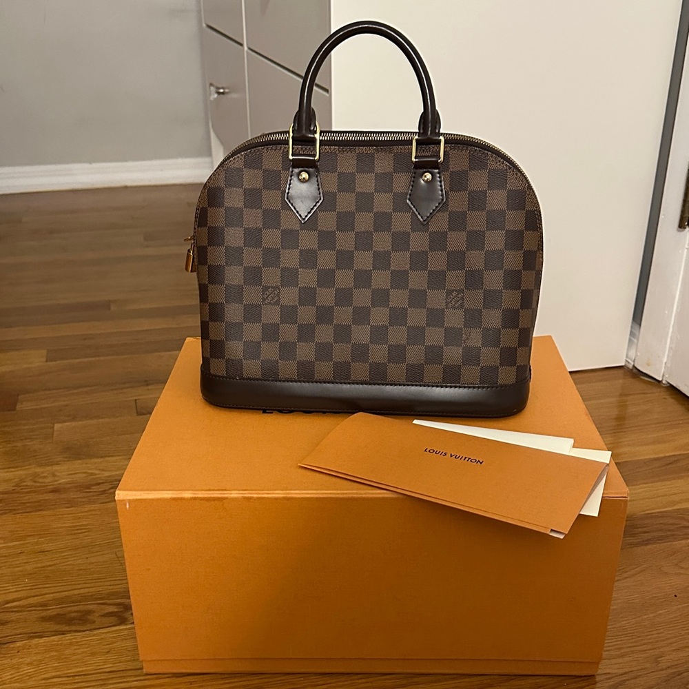 Louis Vuitton Damier Ebene Alma Bag